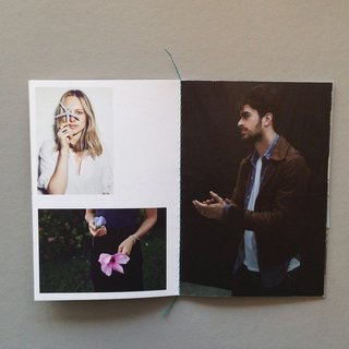 The images were thoughtfully paired throughout the book.
