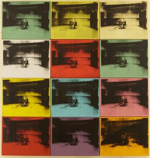 Andy Warhol at The Brant Foundation Study Center - Photo 9 of 15 - From Warhol’s tabloid "Death and Disaster" series from the early 1960s. Drawn to the ugliness as well as glamour and beauty, Warhol's work often shined a light on hidden corners of the world the media had forgotten.<br><br>Credit Stefan Altenburger, Courtesy The Brant Foundation
