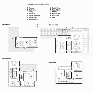Heathdale Residence Floor Plan