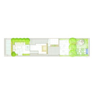 Nelson Byrd Woltz Harnesses the Natural Elements - Photo 4 of 5 - Woltz describes the garden as a vertical progression up the six-story home: "You’re threading in and out of the building, so it’s a delightfully blurred experience, from garden to architecture and back."