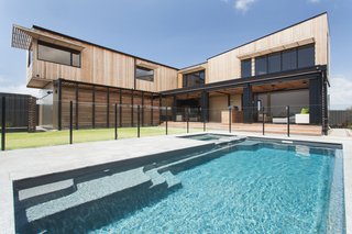 A Modular Beach Home in Australia Allows One Family to Keep an Eye on the Surf - Photo 1 of 8 - The Byron Bay House lies within 100 meters of the beach. Archiblox designed a transportable structure that’s able to relocate in case of flooding or erosion.