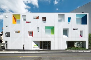 French Architect Brings Brilliant Color to Tokyo - Photo 1 of 10 -
