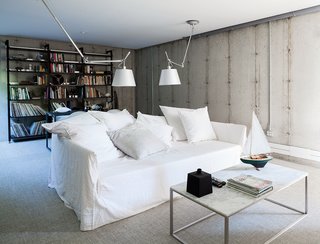 A Couple Takes an Unassuming Plot of Land and Calls it Home - Photo 9 of 11 - "We sleep in a Murphy bed, but we never close it; it’s like living in a loft."—Sandy Chilewich, resident