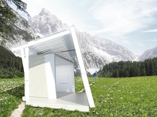 Why Your Next Prefab May Be by a World-Famous Designer - Photo 6 of 8 - Model Art Pavilion by Gluckman TangHaving designed galleries for powerhouse art dealers like Larry Gagosian and Mary Boone, the New York–based firm unveiled a clean-cut white cube, the kind of space ideally suited for hanging paintings with no aesthetic distractions.
