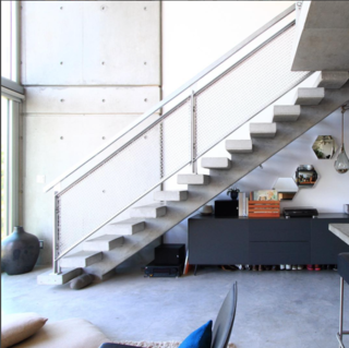 Photo of the Week: Floating Concrete Staircase by Architect Arthur Erickson - Photo 1 of 1 -