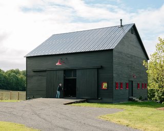 Guide to 7 Main Types of Roofs and What You Need to Know About Them - Photo 2 of 15 - A simple gabled roof is associated with traditional homes, farms, and barns, like this newly-constructed wood-frame house in upstate New York.