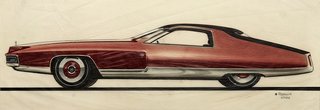 When the Future Had Fins: Fantastical Vintage Auto Drawings - Photo 1 of 7 -