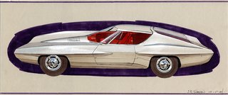 When the Future Had Fins: Fantastical Vintage Auto Drawings - Photo 2 of 7 -