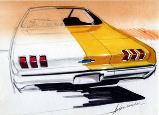 When the Future Had Fins: Fantastical Vintage Auto Drawings - Photo 3 of 7 -