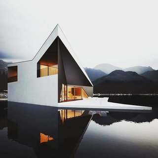 Photo of the Week: Believe It or Not, This Floating Architectural Feat is Actually a Rendering - Photo 1 of 1 -