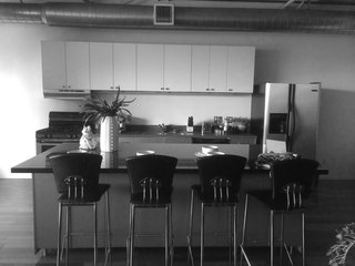 The kitchen before the renovation by Michaelson.