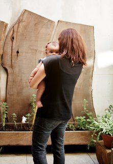 One-of-a-Kind Furniture Fills This Delightfully Serene Buenos Aires Home - Photo 1 of 10 - The house architects Teresa Sarmiento and Nicolas Tovo designed for their family—including 1-year-old Clara, for whom the structure is named—is a celebration of recycled materials.