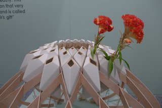 Dutch Design Week 2012, Pt. 1 - Photo 24 of 24 - Katinka Versendaal's series of ceramics and vases are derived from mathematical sequences found in nature.