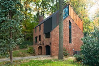 Steel Preserve - Photo 2 of 5 - "Brick is such a strong load-bearing material, we wanted to emphasize its strength," says Paola Amodeo of the new design.