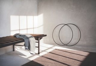 From Denmark to Nepal—Masters of Their Crafts Unite - Photo 1 of 8 - The collection's Square Bed Throw is designed by A Hint of Neon and carefully woven by Nepali craftswomen.