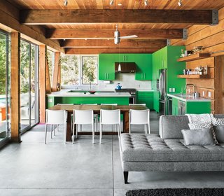 Yes, It Is Easy Being Green - Photo 1 of 4 - "Things that have the virtue of being simple have become some of the most complicated forms of construction," Cobb says. 