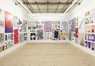 Lucerne Poster Exhibition during Beijing Design Week 2015.
