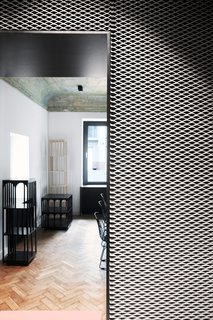 The Moscow Minimalists - Photo 3 of 6 - The beauty parlor also features free-standing shelves designed by the studio. 