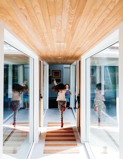 A Lakeside Home Brings a Scandinavian Sensibility to the Midwest - Photo 3 of 6 - "I believe that the interior of a home is a personal choice of color and furnishings, and an expression of the people that live there," says resident Julie Brogan.