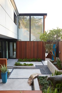 Outer Space Landscape Architects refreshed the courtyard with new hardscaping.