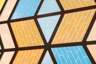 A detail shot of the window.