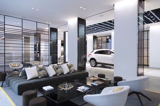 Cadillac Taps Gensler and Visionaire to Create the Ultimate Un-Dealership - Photo 4 of 4 - Designed by global architecture giant Gensler, Cadillac House offers public lounges that highlight the brand's latest signature offerings, without a sales pitch. Along with its rotating art exhibitions, that space invites visitors to stop at JOE Coffee or shop a boutique stocked with designed selected by the Council of American Fashion Designers.