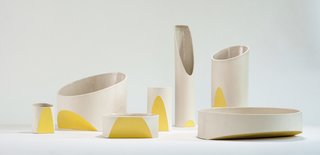 The Ceramicist That Mixes Organic Forms and Technique Together - Photo 1 of 5 - The Sección collection by Heidi Jalkh. 