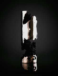 A bronze object by the designer. 