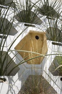 This Prototype Modular System Could Bring Green Walls to Parking Garages - Photo 1 of 5 - The prototype green wall system at the University of Texas at Austin isn't just a home for plants—it's also an ecosystem for local fauna. 