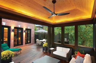 The World's First Smart Ceiling Fan Cuts Energy Bills in Summer and Winter - Photo 3 of 8 - Along with smart tech capabilities, Haiku can also be kitted out to include functional LED lighting. Together, their elegant fans and lights add visual interest to frequently neglected overhead spaces. 