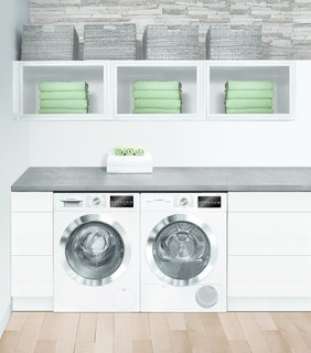 Bosch's Streamlined Kitchen and Laundry Appliances Are Made for Small Spaces - Photo 6 of 6 - Together, Bosch's sleek 24" kitchen and laundry suites address the trend toward smaller living by extending modern, European-style design to even the closest quarters. 