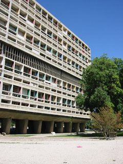 UNESCO Adds 17 Le Corbusier Buildings to Its Storied Ranks - Photo 8 of 8 - Unité d'Habitation de Marseilles is an example of the brise-soleil used by Le Corbusier. By setting the windows in a recessed grid, the building reduces heat gain. The colors indicate different apartment units. 