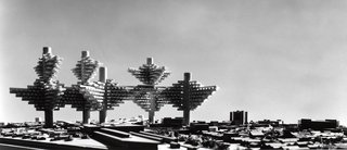The Master Plans of a Modern Past - Photo 2 of 3 - City in the Air by Arata Isozaki (1960-62)