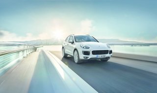 New Porsche Cayenne Editions Promise Greater Efficiency Without Compromising Performance - Photo 3 of 7 - In front, the hood is likewise broadened. The "airblades" on the left and ride side are more than sleek design flourishes. Together, they efficiently channel air to the car's intercooler. 