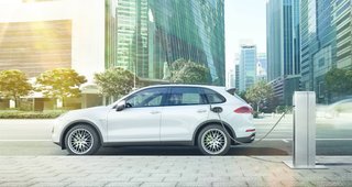 New Porsche Cayenne Editions Promise Greater Efficiency Without Compromising Performance - Photo 5 of 7 - All four versions feature new fuel-saving functions, but the Cayenne S E-Hybrid take the gold when it comes to green. Capable of being driven on pure electric power, the trailblazing vehicle is the world’s first plug-in hybrid luxury SUV.