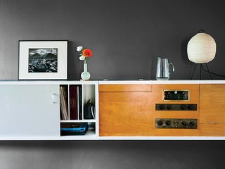 Kansas City Royal - Photo 11 of 15 - The built-in storage system includes a Fisher stereo that still works.