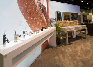 From the Show Floor and Beyond: Dwell on Design 2016 - Photo 5 of 18 - Fixtures by Hansgrohe included new offerings designed with water conservancy in mind.