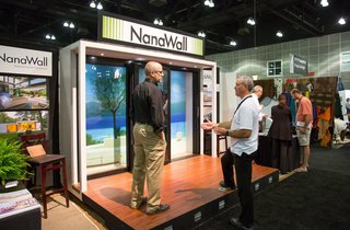 From the Show Floor and Beyond: Dwell on Design 2016 - Photo 11 of 18 - NanaWall bifolding glass walls provide flexible architectural openings for home and commercial projects. 