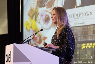 From the Show Floor and Beyond: Dwell on Design 2016 - Photo 15 of 18 - Dwell’s editor-curated speaker series welcomed dozens of thought leaders, including Kelly Sawdon, chief brand officer at the Ace Hotel. 
