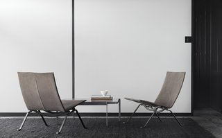 10 Things You Didn't Know About Poul Kjærholm - Photo 6 of 10 - Designed to accompany the PK22, the PK61 was also released in 1956. The limited-edition version is topped with Petra marble and the surface is treated in electroplated anthracite. 