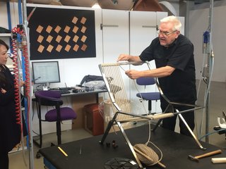 A Recent Trip Leaves Us Dwelling on Denmark - Photo 1 of 14 - The PK25 by Poul Kjærholm was first produced in 1951. Made from a single piece of steel, the back and seat are wrapped in flag rope. 