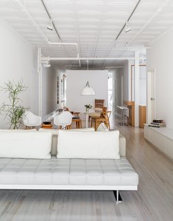 This 60-Square-Foot Structure Divides and Conquers in a Manhattan Renovation - Photo 1 of 8 - When a Manhattan family approached Frame Design Lab to create a more private master bedroom, they imagined the firm would simply rework a few closet walls. Instead, partners Nina Cooke John and Anne-Marie Singer proposed a bold plan to divide the space by adding a 60-square-foot unit in the middle of the floor plan to reorganize the flow.