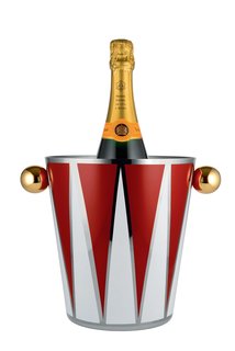 A wine cooler from the Circus Collection by Marcel Wanders for Alessi. 