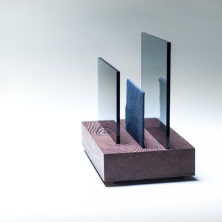 A Playlist for Prototypes - Photo 4 of 5 - Reflect, by Yu-Shan Huang, whose creation is meant to hide in plain sight—simply by being a beautiful object that few people would recognize as a music device. 