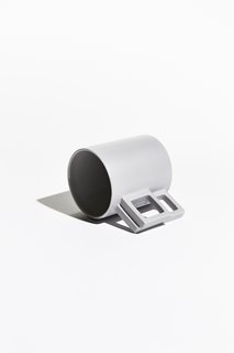 Mean Mug - Photo 1 of 4 - Ian Anderson of AANDERSSON studio recently unveiled Shapes, a collection of five porcelain mugs finished in matte and glossy glazes in a range of shades from black to white. 