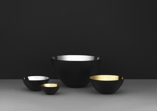 10 Ways to Bring a Little “Hygge” Into Your home - Photo 6 of 10 - Krenit bowls with a glistening interior of gold and silver.