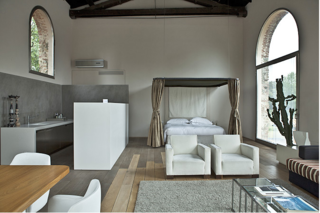 10 Rentable Homes in the World's Best Wine Regions - Photo 5 of 10 - Chic nomads in search of a vacation home for rent in Italy will love these stylish lofts near the center of Florence. Part of a small hotel-like cluster of apartments converted from an old factory, they offer a truly unique experience for travelers.