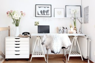 10 Ways to Create a Modern Workspace in Your Attic - Photo 8 of 10 - Small nooks and corners can provide office space when working on a limited budget. 