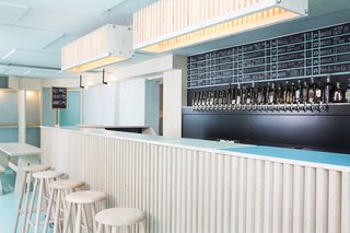 10 Brewpubs That Have Tapped the Art of Modern Design - Photo 1 of 12 - The custom-made bar, tables, benches, and lights were created by Kristian Lillelund of carpentry studio Rum4. 