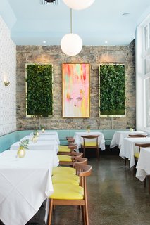 Terra Máe is the hotel’s restaurant that describes itself as being New American with an adventurous spirit and an often locally-sourced menu.